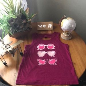 Magenta shirt for girls